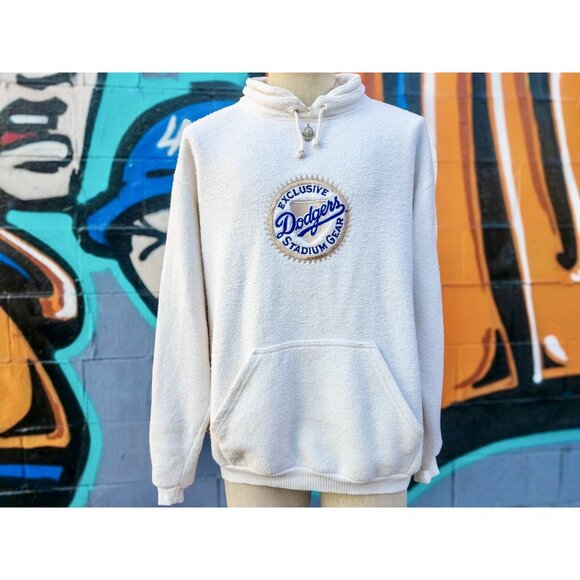 LOS ANGELES DODGERS MLB Vintage Sweatshirt Size XL (Dodgers Stadium Gear) - Picture 1 of 9